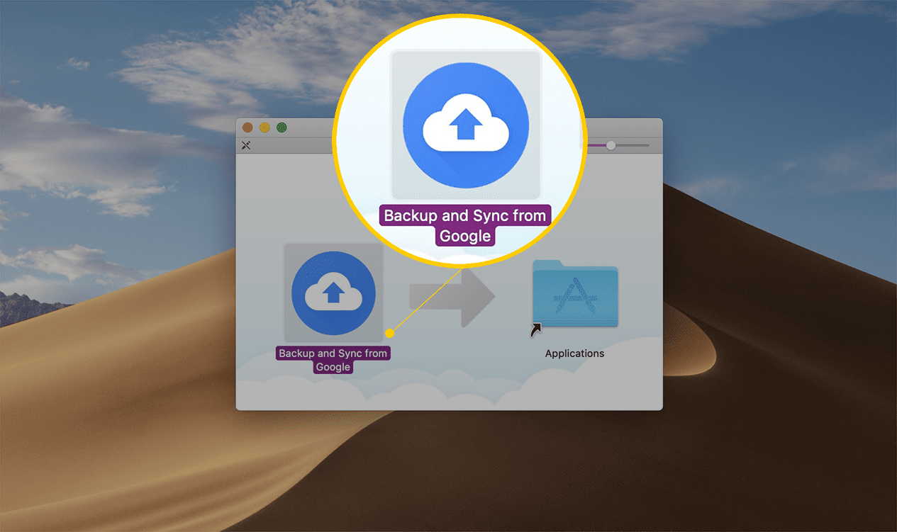getting-startegetting started with google backup & sync for mac